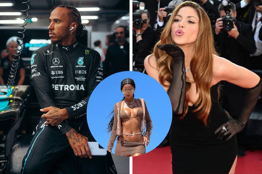 Lewis Hamilton, Shakira
