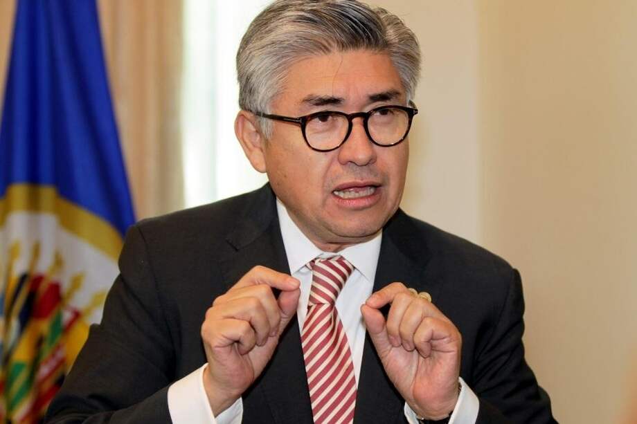 El presidente de la Comisión Interamericana de Derechos Humanos (CIDH), Joel Hernández.