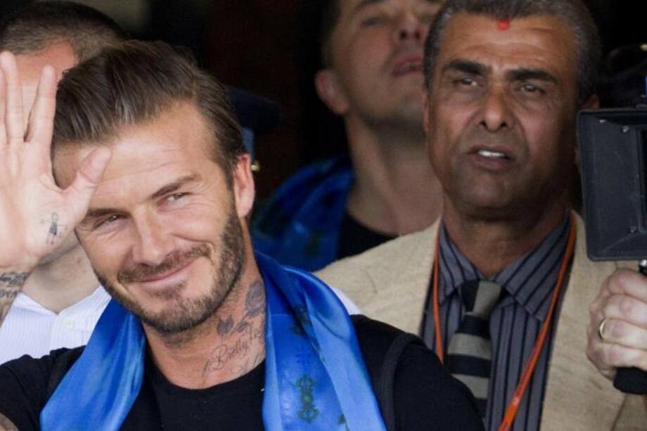 David Beckham llega a Chile para filmar documental en la Antártida