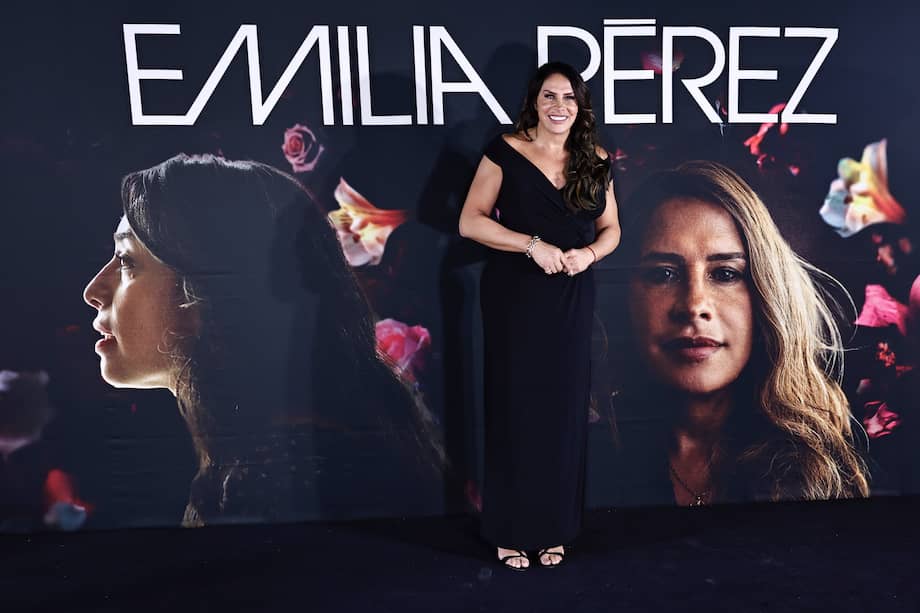 La actriz española Karla Sofía Gascón durante una rueda de prensa de la película "Emilia Pérez", en Ciudad de México (México). EFE/ Sáshenka Gutiérrez ARCHIVO