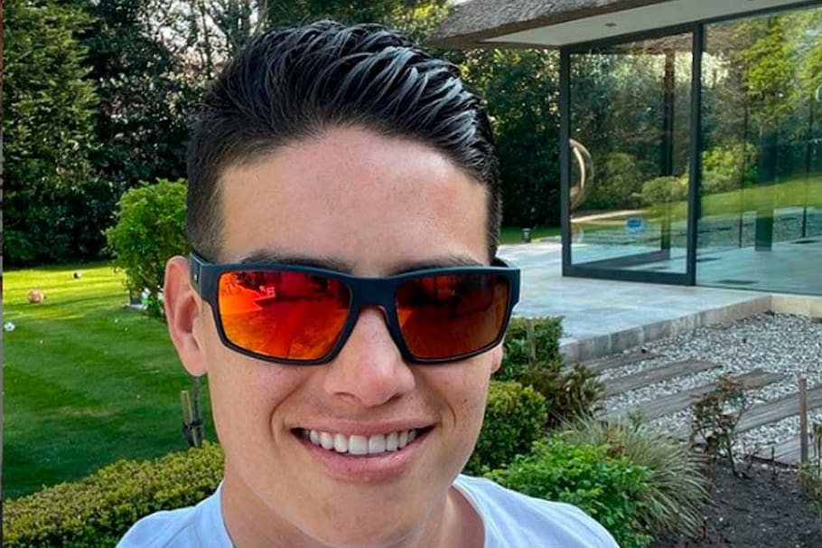 James Rodríguez, al parecer, estaría esperando un sobrino
