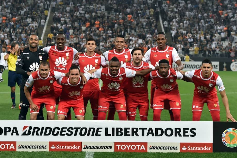 Independiente Santa Fe busca su primer triunfo en la Libertadores. Foto: AFP