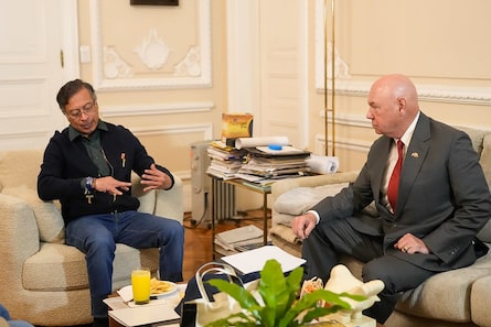 Así fue la reunión entre Petro y McNamara ante la crisis con Estados Unidos