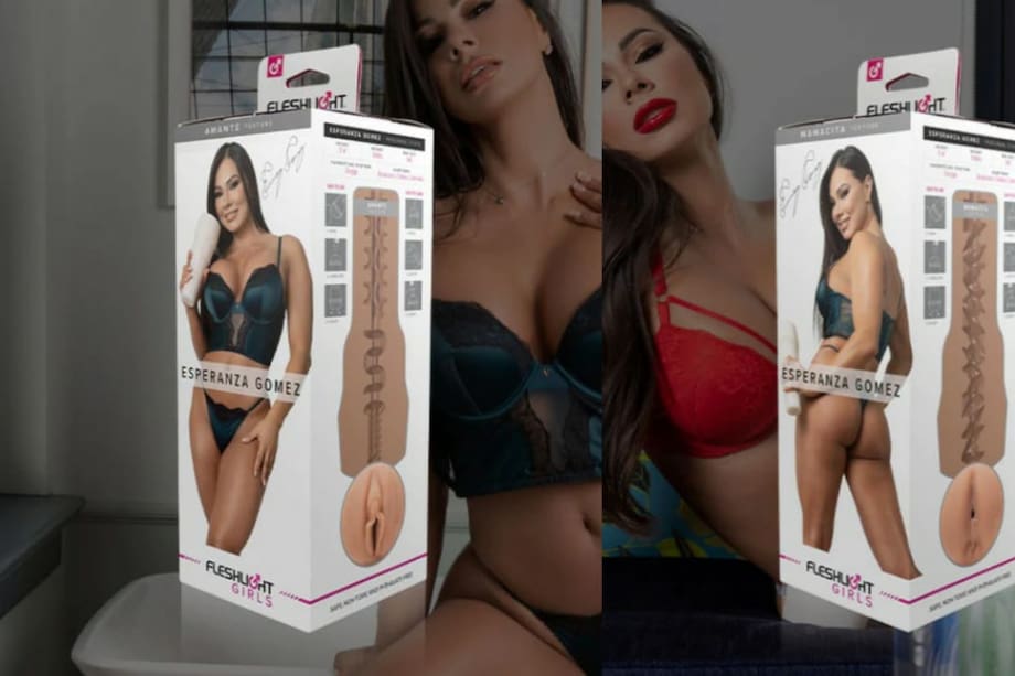 Esperanza Gómez vende dos réplicas de sus partes íntimas.