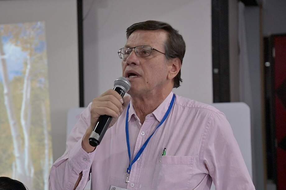 Fabio Arias Giraldo, presidente de la CUT.