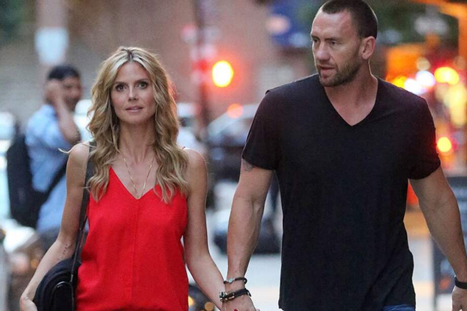 Heidi Klum y Martin Kristen.