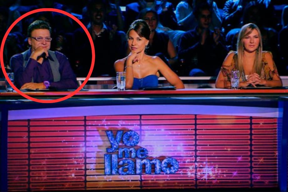 Jairo Martínez en círculo fue jurado de Yo me llamo junto a Amparo Grisales y Luz Amparo Alvarez