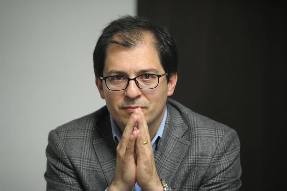Francisco Barbosa, alto Consejero para los Derechos Humanos, salió en defensa del dato sobre la Independencia de Colombia y el apoyo de Estados Unidos que dijo Duque al término de la reunión con Mike Pompeo, secretario de Estado del país norteamericano. / Gustavo Torrijos - El Espectador