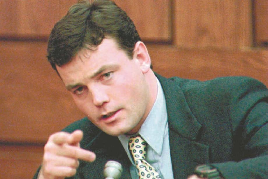 La ecuatoriana Lorena Gallo, luego Lorena Bobbit, y su entonces esposo el marine del ejército estadounidense John Wayne Bobbit. / AFP