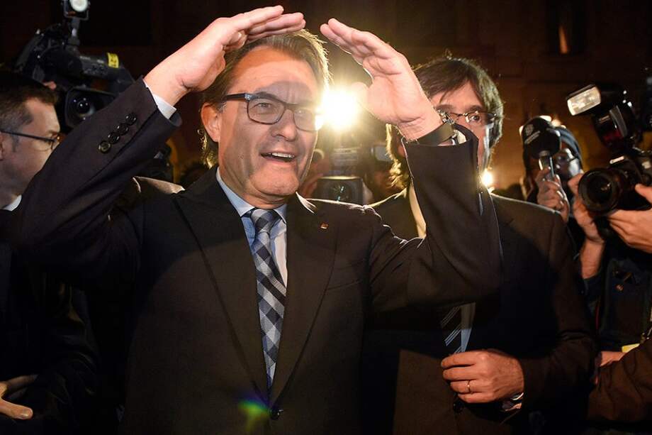 Carles Puigdemont, nuevo presidente de Cataluña. / AFP