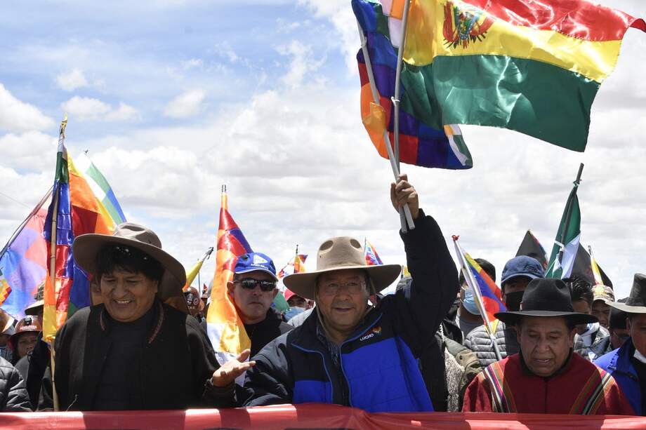 Bolivia ha sido escenario de marchas en contra y a favor del gobierno.