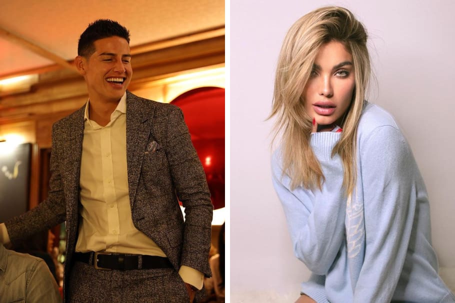 ¿Nueva novia? James Rodríguez fue visto con la expareja del cantante puertorriqueño Nicky Jam. Acá te mostramos las imágenes.