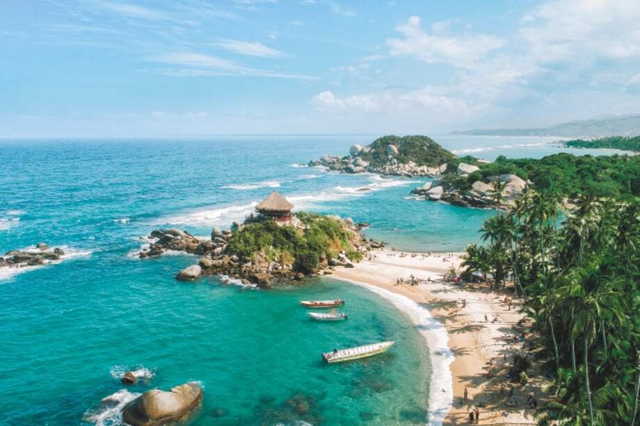 El Parque Nacional Natural Tayrona es uno de los destinos más visitados en el Caribe colombiano.