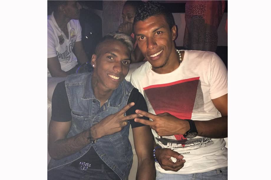 Johan Leandro (izq.) el goleador del Caldas, y Paulo César, de Equidad, hoy se enfrentarán en Techo. / Fotos: Archivo familiar