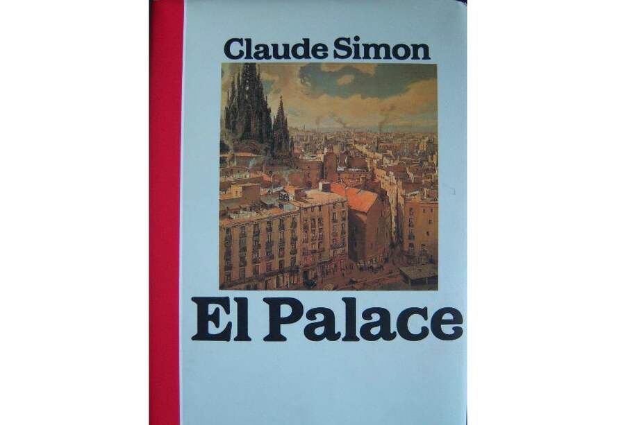 Libro rechazado del escritor Claude Simon. / Archivo particular