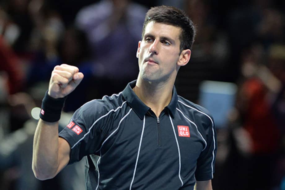 Djokovic vence a Del Potro y avanza a semifinales en el Torneo de Maestros