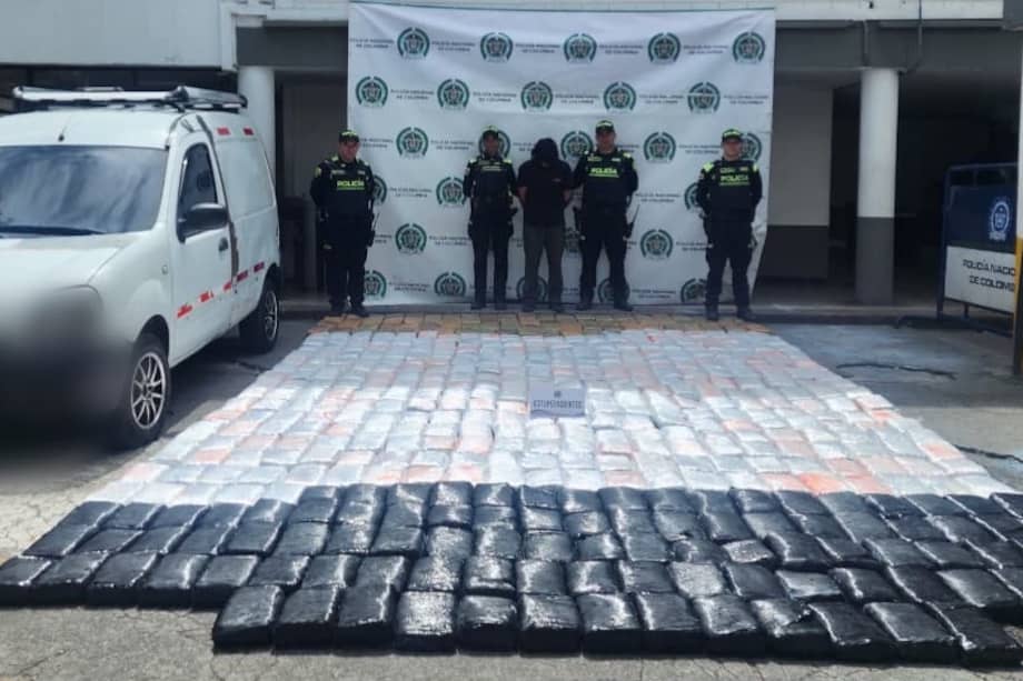 Incautan media tonelada de marihuana en el sur de Bogotá; tenía como destino el municipio de Soacha