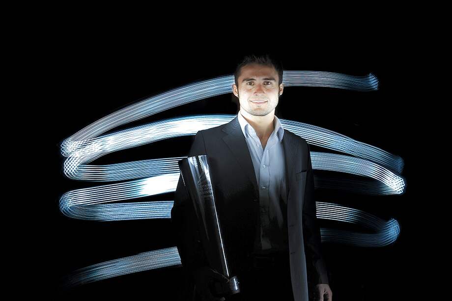 El moticiclista bogotano Juan Esteban Reyes, campeón mundial de enduro. / Diego Sierra Gil