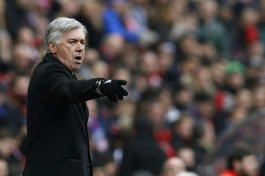 Carlo Ancelotti, entrenador del Real Madrid. Foto: AFP