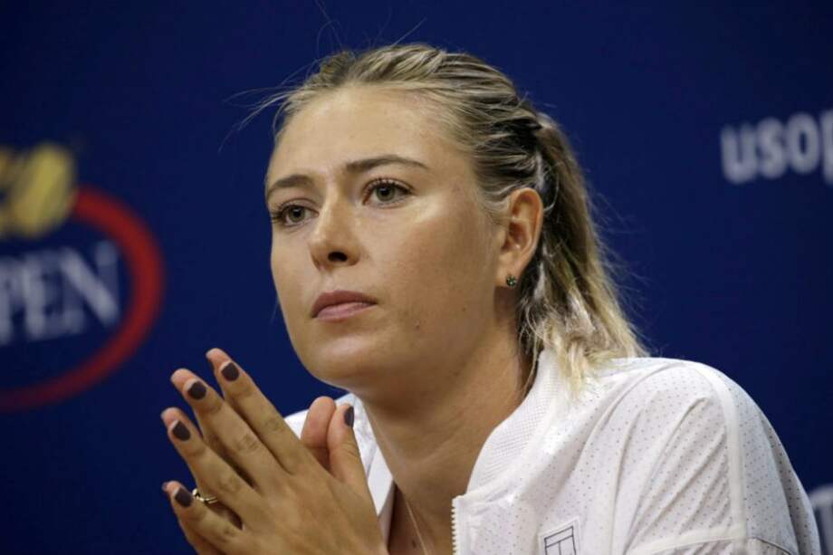 Maria Sharapova no jugará en el US Open. Foto: AFP