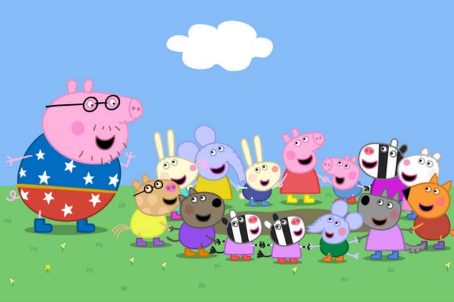 Imagen de la serie Peppa Pig. / Sinc - Clan