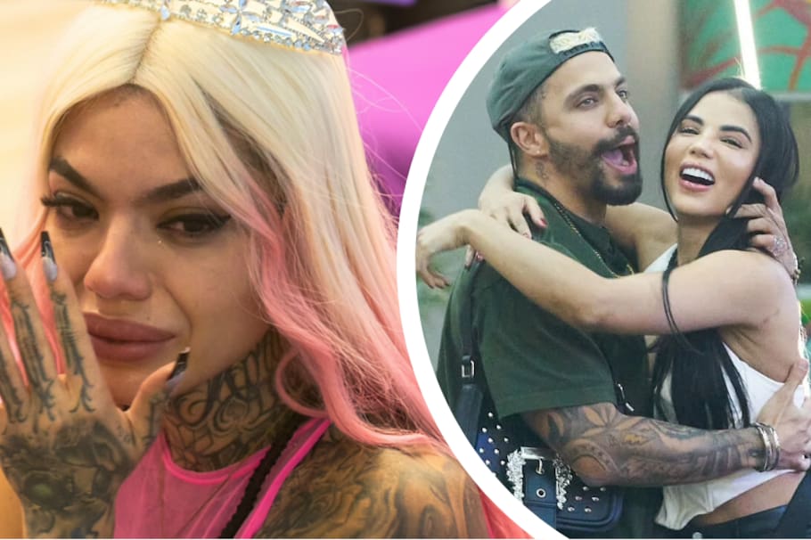 Melissa Gate, Andrés Altafulla y Karina García.