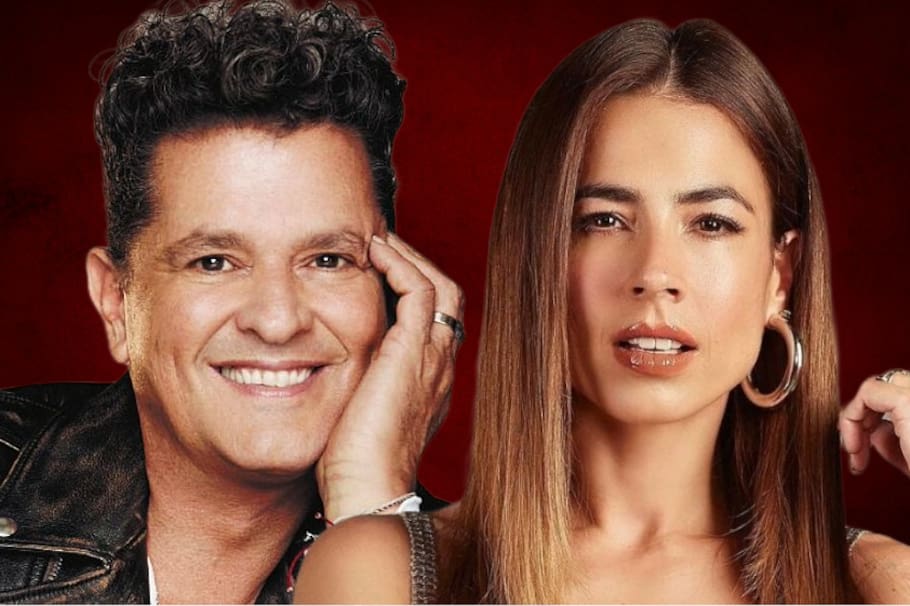 Carlos Vives y Carla Giraldo.