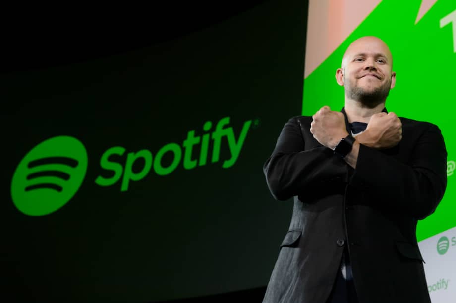 Daniel Ek, cofundador y CEO de Spotify. / Bloomberg