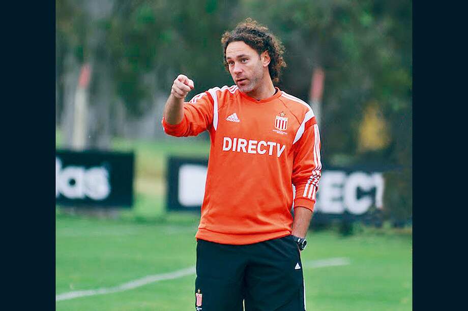 El técnico Gabriel Milito, de 34 años de edad. Cortesía Prensa Estudiantes de La Plata
