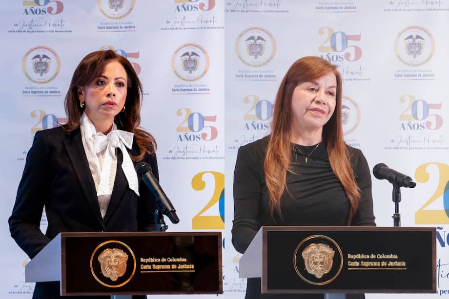 La Sala Plena de la Corte eligió como magistradas a Paula Andrea Ramírez Barbosa y Emérita del Socorro Mora Insuasty como nuevas magistradas de la Sala Especial se Primera Instancia.