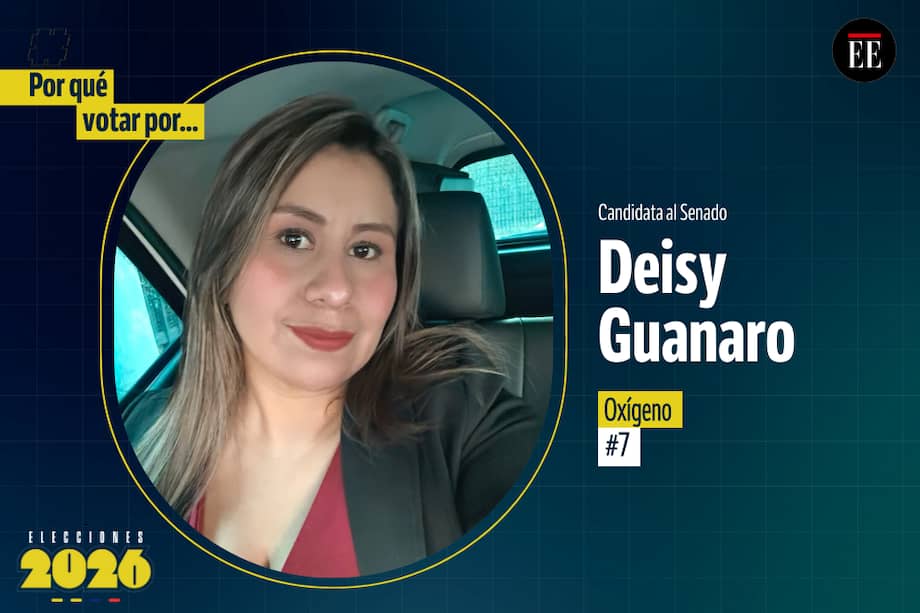 Deisy Guanaro, candidata al Senado.