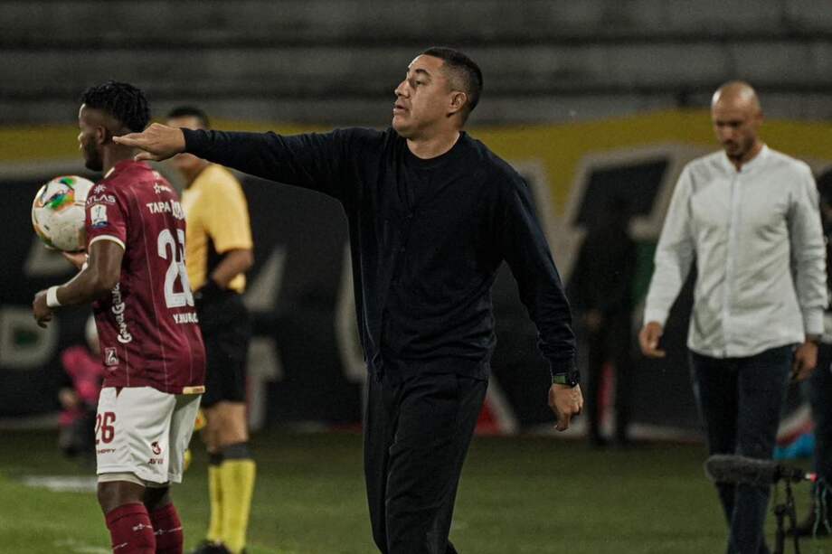 Efraín Juárez, DT de Atlético Nacional.