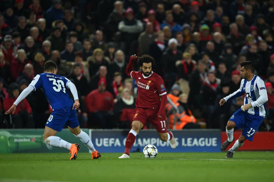 Liverpool igualó sin goles contra el Porto en Anfield. / AFP
