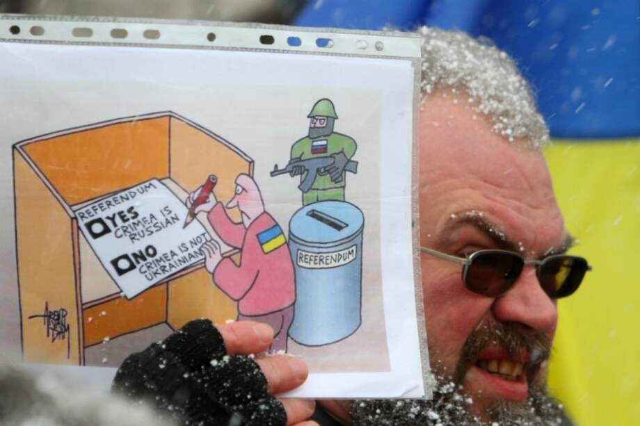 Crimea vota en un referéndum su anexión a Rusia