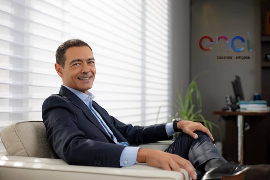 Lucio Rubio Díaz, director general de Enel en Colombia.
