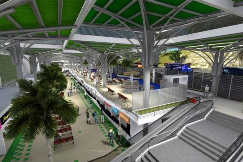 Proyección de la terminal de Melgar./ Foto: Alcaldía