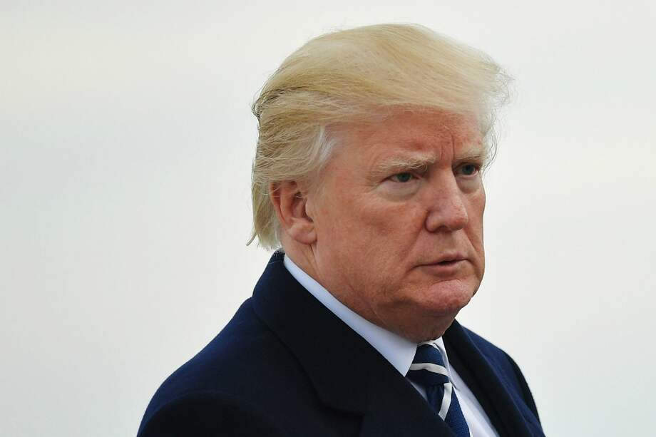 Donald Trump, presidente de Estados Unidos. / AFP