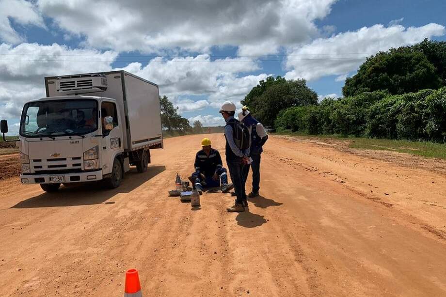 En Proyecto de mejoramiento en pavimento asfáltico de la vía Tablitas – San Marcos, hubo un hallazgo administrativo con incidencia disciplinaria, fiscal y penal por $18.407 millones. (Fotografía de octubre de 2019)