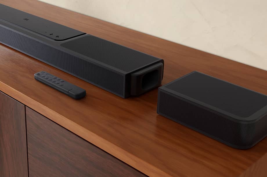 JBL BAR 1300 X ofrece un sonido de alta calidad pensado para el hogar.