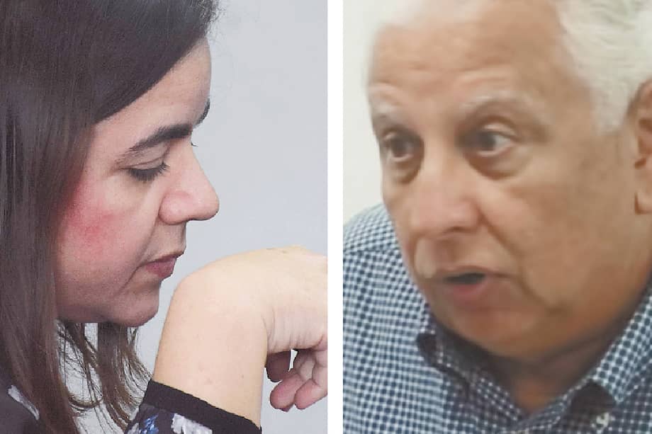 Julia Margarita Serrano y Ramón Navarro, exgerentes de la Triple A. / El Heraldo
