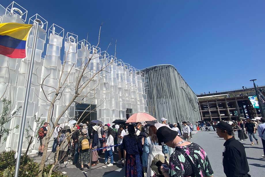 Pabellón de Colombia en la Expo de Osaka 2025.