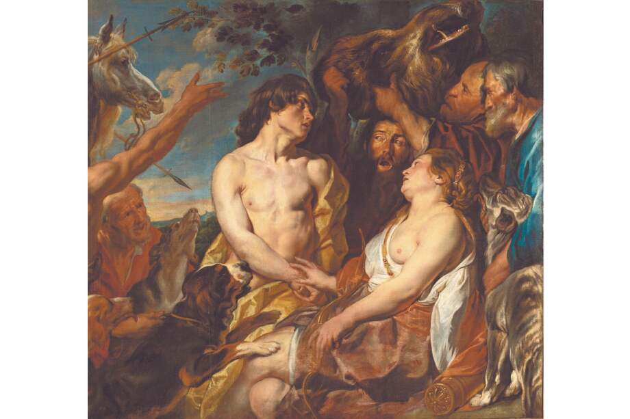 Obra hecha por Jacques Jordaens e inspirada en “Idilio de la Primavera”, poema escrito por Meleagro.