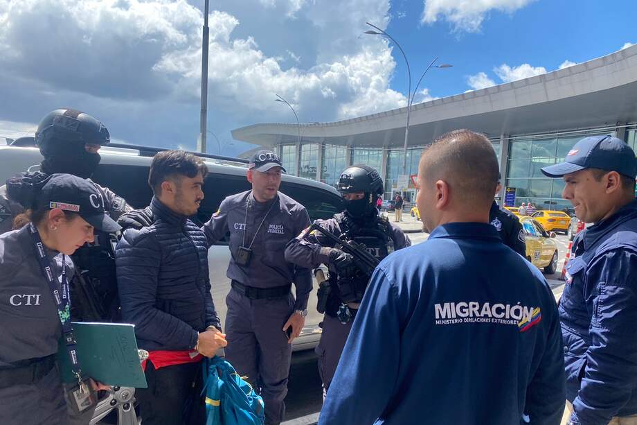 Germán Cáceres, policía ecuatoriano y presunto feminicida de María Belén Bernal.