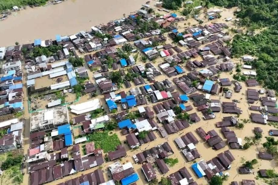 La creciente del río Iscuandé afectó más de mil viviendas.