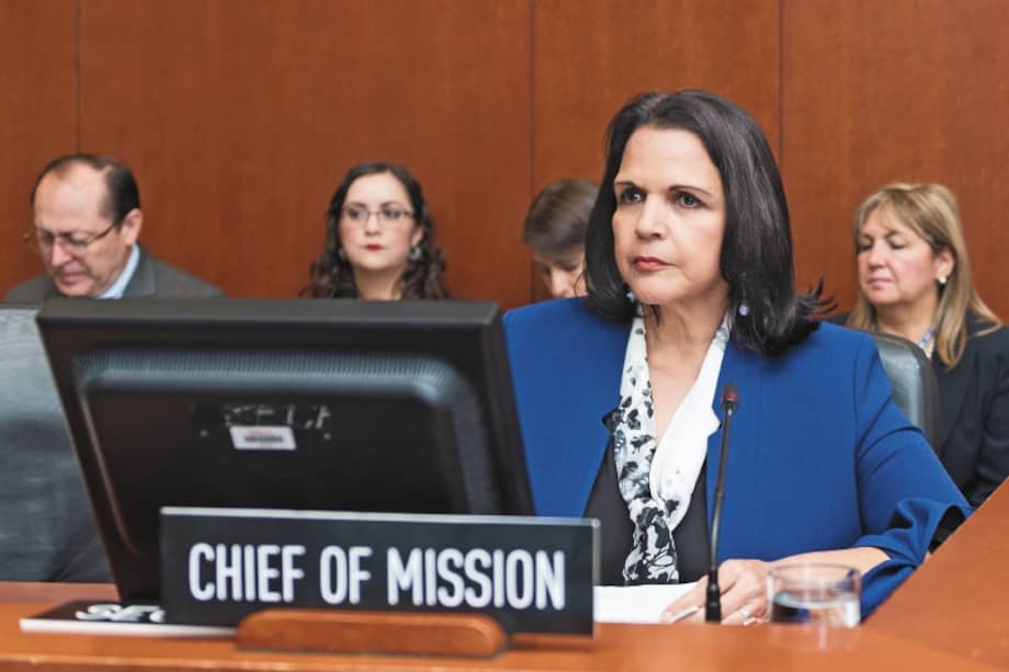 Minou Tavárez Mirabal es integrante del Consejo del Fondo Fiduciario para las Víctimas de la Corte Penal Internacional.