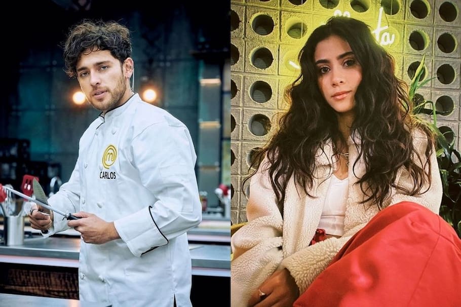 El semifinalista de Masterchef, Carlos Báez, presume a su novia Juanita Molina en redes. Comparten la pasión por el arte.