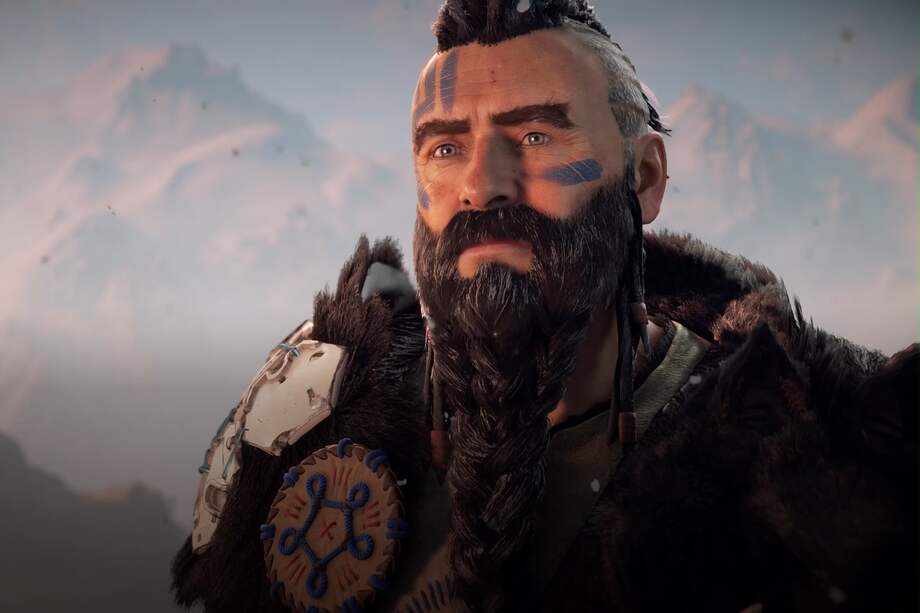 Rost, padre adoptivo de Aloy en la serie de videojuegos.