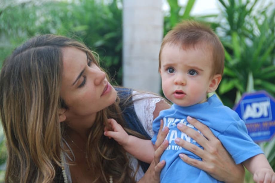 El hijo de Juanes, Dante, cumple un año