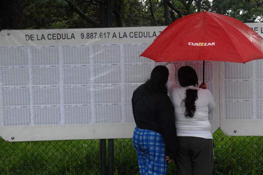 El Consejo Nacional Electoral dejó sin efecto la inscripción de los documentos. / Archivo - El Espectador