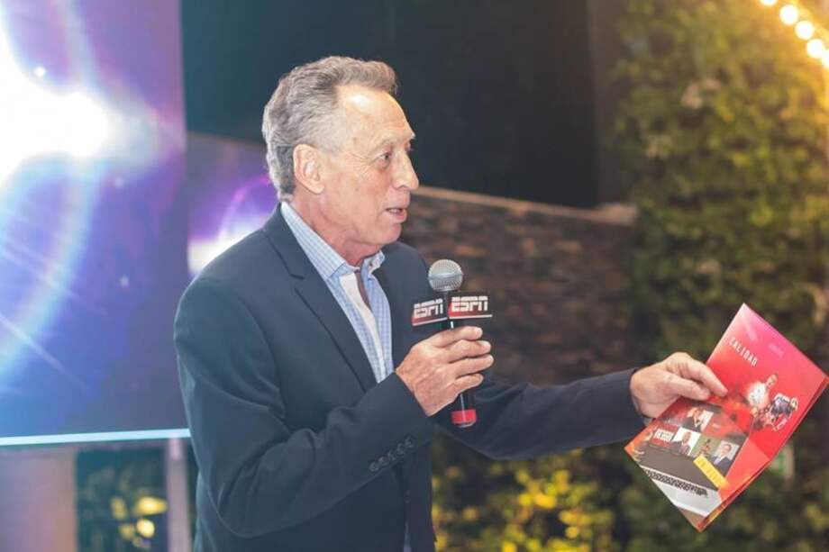 El exfutbolista y periodista Quique Wolff. / ESPN